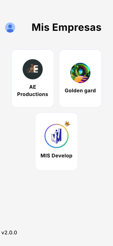 Mis Empresas - Móvil